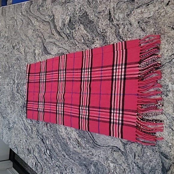 Burberry Cashmere Long Vintage Scarve Nova Check - Picture 5 of 16